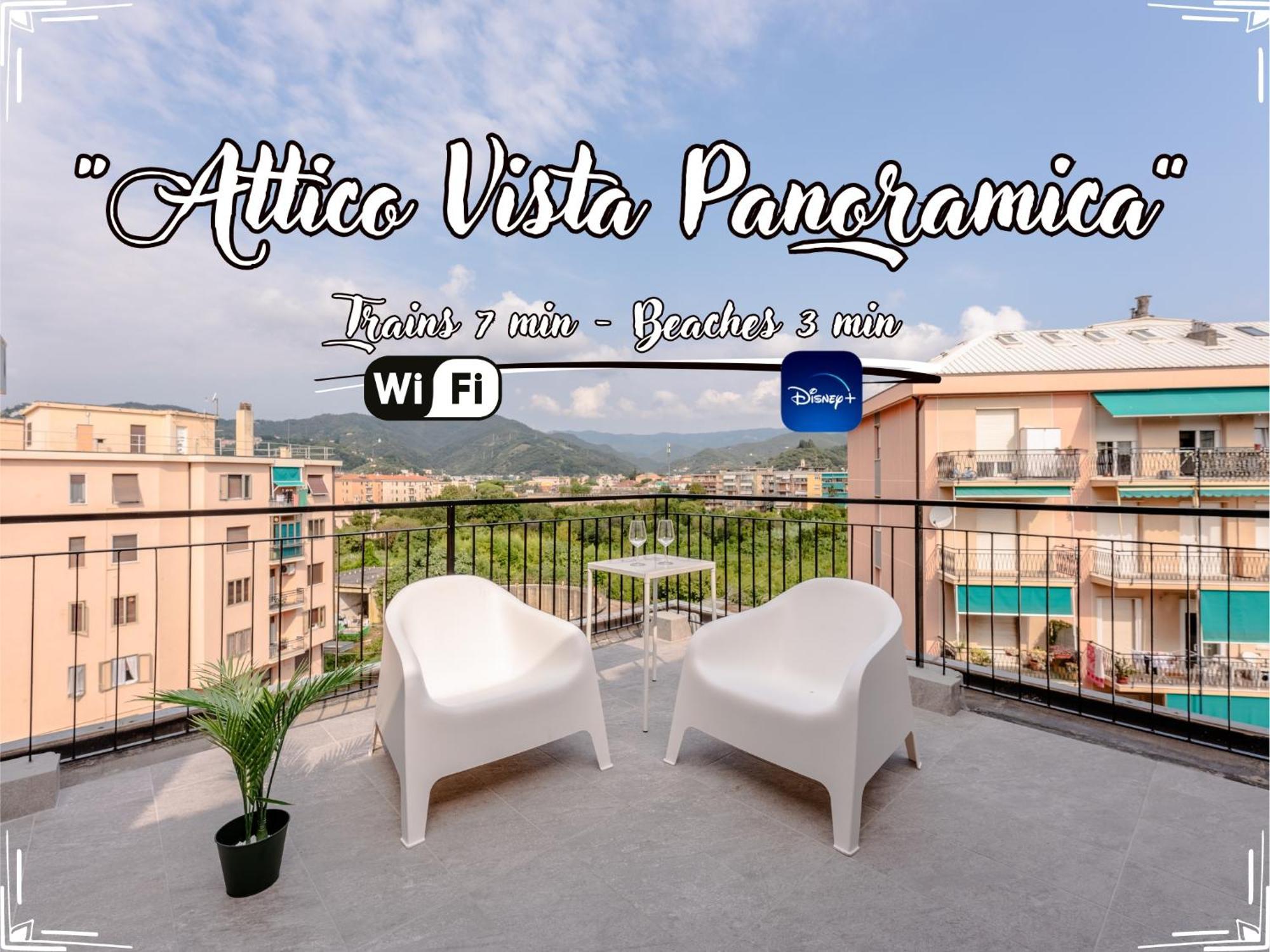 Appartamento Penthouse Panoramic View - Sea 3Min - Ac - Wifi Albisola Superiore Esterno foto